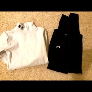 Under armor youth small cold gear pairs